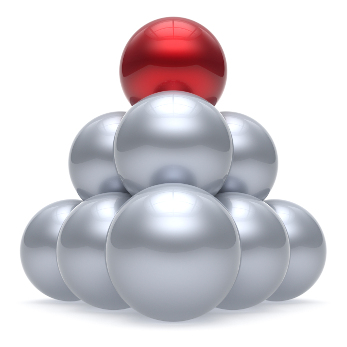 sphere ball pyramid hierarchy